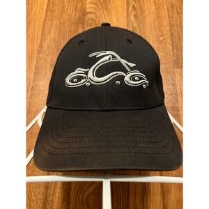 Vintage Orange County Choppers Hat‎ Cap Black Embroidered One Size Fits Most